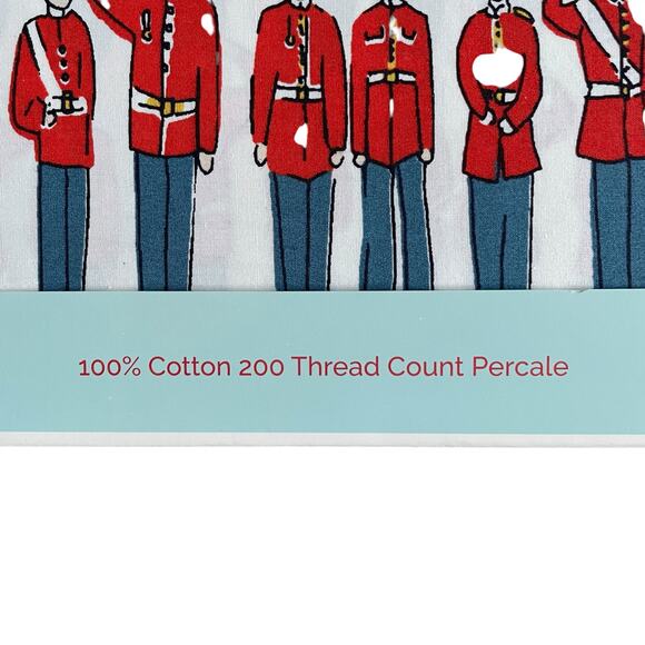 Cath Kidston London Guard Soldiers Christmas Nutcracker 2 Standard Pillowcases - Picture 4 of 6